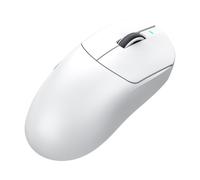 ATTACK SHARK X8SE Souris Ordinateur avec Grip Tape for Large Hand, 55g Superlight, PixArt PAW3311 Gaming Sensor, BT/2.4G Wireless/Wired, Adjustable DPI up to 25000, 500mAh Battery (White)