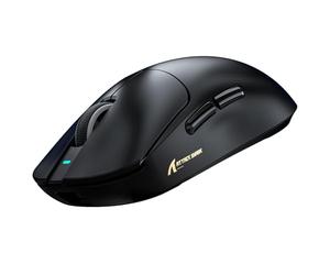 ATTACK SHARK X8ULTRA Mouse for Large Hand, 55g Superlight, PixArt PAW3950MAX Gaming Sensor, BT/2.4G Wireless/Wired, Adjustable DPI up to 42000, 500mAh Battery (Black)