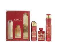 attafa Bade'e Al Oud Sublime 3pc Gift Set EDP 100ml Spray Air Freshener