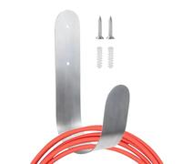 Attaquant De TuyauLourd - Crochet De TubeEn Acier Inoxydable, Organisateur De Crochets De Résistance Industrielle | Support De TuyauDe Jardin Résistant À La Corrosion, Accessoire Pour