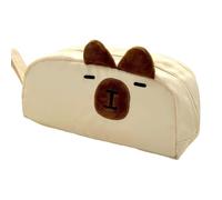 Attaque à crayon - Copier de dessins animés à zip pour école, élèves adolescents , sac de rangement portable avec grande capacité, organisateur de bureau pour les fournitures d'art, accessoires