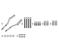 Attaque Arrière GIVI 7707fz pour Coffre Case KTM Duke