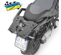 PORTE-BAGAGES GIVI ALU Pour valise Monokey argent
