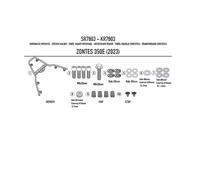 Attaque Arrière support de top case GIVI Zontes 350E (2023)