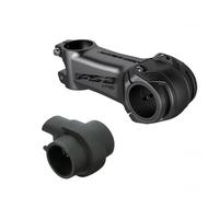 FSA Fixation Guidon Vas AGX Ø31,8-6°, 80 mm, Noir anodisé Mat