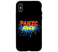 Attaque de panique/art nostalgique/spectacle d'attaque de panique/tête d'art Coque pour iPhone X/XS