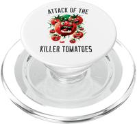 Attaque des tomates tueuses - Jardin végétarien végétalien PopSockets PopGrip pour MagSafe