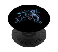 Attaque féroce de la Panthère Noire PopSockets PopGrip Adhésif