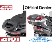 Givi Monolock/monokey Suzuki Burgman 400 K7/k8/k9/l0/l1/l2/l3/l4/l5/l6&burgman 400 Top Case Rear Fitting Noir