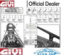Attaque GIVI Arrière SR2013M MONOLOCK YAMAHA T-MAX 500 2008 2009 2010 2011