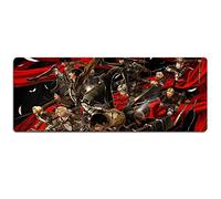 Attaque sur Le Tapis De Souris Géant Speed Gaming |Tapis De Souris XXL | 800 X 300Mm Grand Format |Base De 2Mm D'Épaisseur | Une Précision Et Une Vitesse Parfaites, D