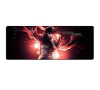 Attaque sur Le Tapis De Souris Géant Speed Gaming |Tapis De Souris XXL | 800 X 300Mm Grand Format |Base De 2Mm D'Épaisseur | Précision Et Vitesse Parfaites, N