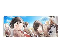 Attaque sur Le Tapis De Souris Géant Speed Gaming |Tapis De Souris XXL | 800 X 300Mm Grand Format |Base De 2Mm D'Épaisseur | Précision Et Vitesse Parfaites, J