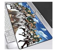 Attaque sur Titan Tapis De Souris 800 X 300Mm, Surface De Texture Lisse Mousepad, Couche Imperméable Parfaite, Base De 3 Mm D'Épaisseur, La Meilleure Expérience De Précision Et De Vitesse, V