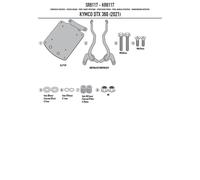 Attaque Topcase Case ou Monokey pour Kymco Modèle Dt X360 GIVI SR6117