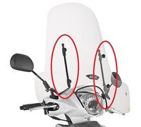 ATTAQUES WINDSHIELD SUZUKI ADRESSE 110 2015 2016 GIVI A3109A