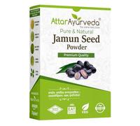 Attar Ayurveda Java Plum/Jamun/Indian Blackberry Seed Powder 100% Pure and Natural No Preservative Vegan Friendly Non-GMO Vegetarian 250gm