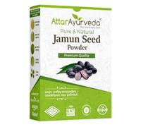 Attar Ayurveda Java Plum/Jamun/Indian Blackberry Seed Powder 100% Pure and Natural No Preservative Vegan Friendly Non-GMO Vegetarian 250gm