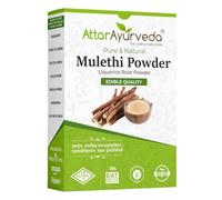 Attar Ayurveda Pure & Natural Mulethi/Licorice Powder for Skin Whitening, Licorice Powder for Body, Skin and Hair, Help Improve Skin Complexion and Reduce the Appearance of Dark Spots 200gm