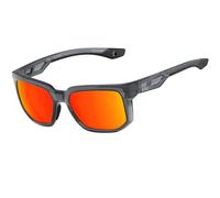 ATTCL Lunettes de soleil polarisées incassables pour homme 2.0 - UV400 - Verres PC avec monture TR90 pour la conduite, la pêche, le sport, Mise à niveau-2238b-lentille gris-rouge transparent (miroir