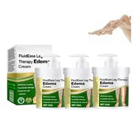 Attdx Fluidease Leg Elema Cream, Fluid Facteur CrèMe Des Jambes, CrèMe De Massage Du Drainage, CrèMe De Massage Des Soins GonfléEs, Soulagement De L'œDèMe Pour Les Jambes Et Les Pieds,3PCS