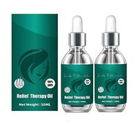 ATTDX Huile de soulagement de la folliculite du cuir chevelu GFOUK Huile de traitement de la folliculite du cuir chevelu Remèdes naturels Huile nourrissante pour tous les types de cheveux