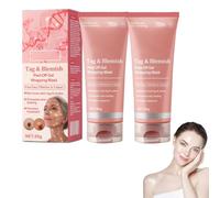 ATTDX Tag & Blemish Peel-Off Gel Wrapping Mask,Dark Spot Remover for Face,Advanced Skin Clear Cream,Powerful All-Body Treatment Cream,Natural Ingredient,Enriching Skin Care for All Skin Tones,50g (2)