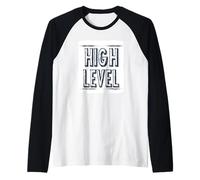 Atteignez un niveau élevé avec cette déclaration audacieuse Manche Raglan