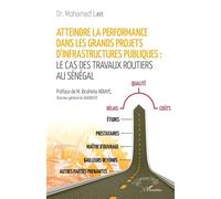 Atteindre la performance dans les grands projets d'infrastructures publiques Le cas des travaux routiers au Sénégal - Mohamed Laye - L'harmattan - broché - Essai