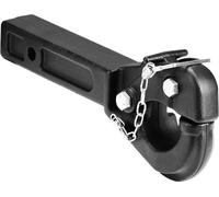 Attelage 50,8 mm - Crochet récepteur 63,5-76,2 mm - Anneau lunette 9070 kg - Attelage haute performance pour voiture et camion