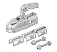 Attelage À Boule 2000KG SL100KG Attelage Rond 35-50 Mm 3 Trous Attelage À Boule