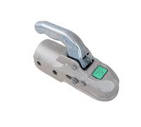 Attelage à boule KNOTT K35-C pour remorque de 3 500 kg avec timon tubulaire de 60 mm, en fonte