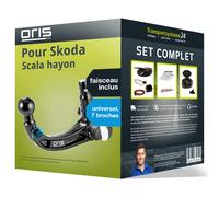 Oris Attelage pour Skoda Scala hayon type NW1 démontable sans outil TOP