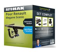 Attelage pour Renault Megane Scenic 12.2008 - 09.2016 Amovible Auto Hak TOP