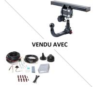 Attelage Audi A4 B9 Berline y compris S-Line (12/15-) RDSOV + faisceau universel 7 broches + boitier électronique