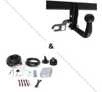 Attelage Audi Q5 y compris S-Line & Plug-in Hybride (10/16-) Col de cygne + faisceau universel 7 broches + boitier électronique