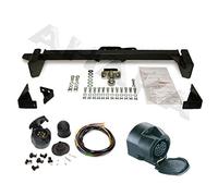 ATTELAGE avec faisceau 13 broches | Citroen Jumper / Peugot Boxer / Fiat Ducato de 1994 à 2006 Bus / Fourgon | crochet «col de cygne» démontable avec outils