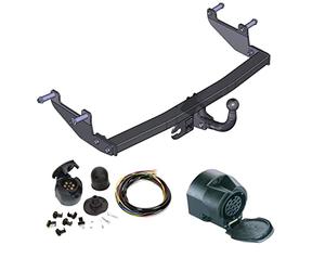 ATTELAGE avec faisceau 13 broches | Renault Clio III de 2005- Hayon / crochet «col de cygne» démontable avec outils