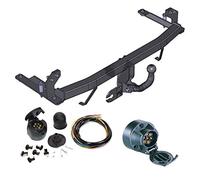 ATTELAGE avec faisceau 7 broches | Opel Corsa C de 2000 à 2006 Hayon/crochet «col de cygne» démontable avec outils