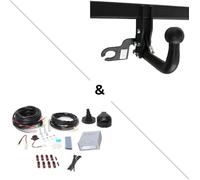 Attelage Citroën Berlingo III XL (07/18-) Col de cygne + faisceau universel 7 broches + boitier électronique - GDW