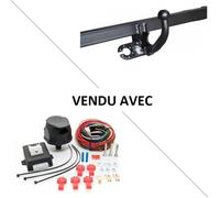 Attelage Citroën Picasso C4 (5 places 06/13-03/18) Col de cygne + faisceau universel 7 broches + boitier électronique -...