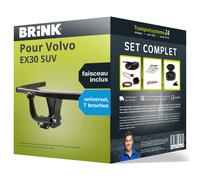 Attelage pour Zeekr X SUV 04.2023 - à ce jour démontable avec outil Brink TOP