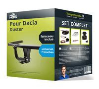 Attelage pour Dacia Duster 10.2017 - à ce jour démontable avec outil Hook TOP