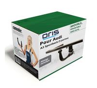 Attelage pour Audi A3 Sportback 09.2004 - 06.2008 démontable sans outil Oris TOP