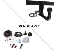 Attelage Dacia Logan Berline y compris GPL (10/12-10/20) Col de cygne + faisceau universel 7 broches + boitier électronique