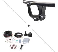 Attelage Dacia Sandero Stepway y compris GPL (10/12-12/20) Col de cygne + faisceau universel 7 broches + boitier électronique