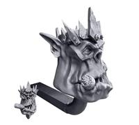 Attelage de remorquage Funny Orc, Construction Robuste, imprimé en 3D, Crochet d'attelage Automatique, décor Orc 3D, passionnés d'Ehicle, pour Les Voyages en Plein air, remorquage Longue dista