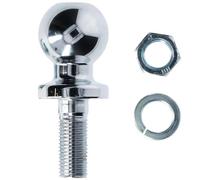 Attelage de Remorque, 50mm 3,5T Rotule Barre d'attelage, Rotule d'attelage, Rotule, Boule d'attelage pour Tracteur, Ø22mm Vis, pour Barre d'attelage avec Une Charge Jusqu'à 3,5 Tonnes