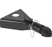Attelage de remorque à cadre A SucceBuy, capacité de remorquage de 7000 lbs, adapté à la boule d'attelage de 2 pouces, attelage en acier haute performance pour tracter les camions pick-up, les SUV, le