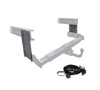 Attelage de remorque AHK variable 12,5 kN avec ensemble électrique FIAT Ducato x250 ZFA250 et plaques à emboîtement courtes, compatible avec camping-car/caravane